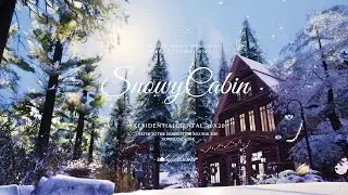 Sims 4 Snowy Cabin | Stop Motion | 模擬市民4 雪中的小木屋 | 建造過程