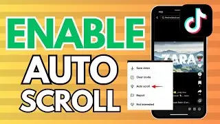 How To Enable Auto Scroll On Tiktok | Automatically Go to Next Video On Tiktok (2023)