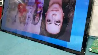 TV semp LE 4057i com imagem escura