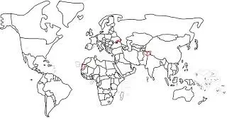 Drawing a World Map From Memory