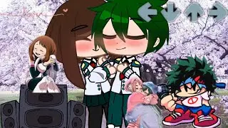 👆👇👉👇 Up, down, right down! ❕✌️💝 // Mha x Fnf (My Hero Academia x Friday Night Funkin)