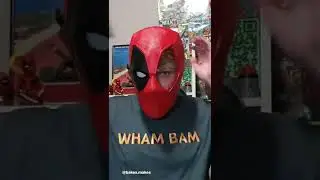 3D printed Deadpool helmet with swappable / interchangeable eyes (Marvel, Wolverine, Cosplay, mask)