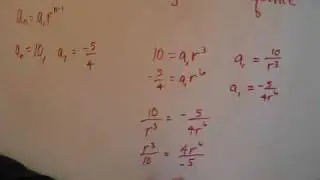 Finding the nthTerm of a Geometric Series