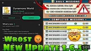 New Update 1.6.54 In Dynamons World|1.6.54 Update Review|Worst Update|Catch New Dynamons Not Solved