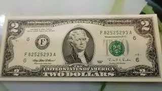 The US two-dollar bill is a banknote of financial happiness.