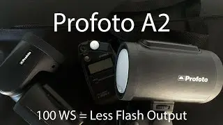 Profoto A2 has less output then A1 series? I tested 3 times!