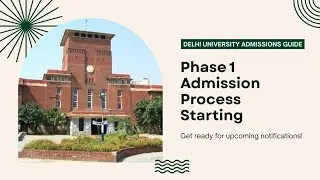 Alert Delhi University Admission | 2025-2026