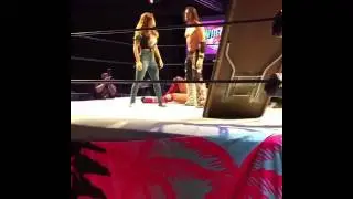 Johnny Mundo attack MELISSA SANTOS and Brian Cage!!!!