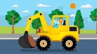 Construction site for children - Excavator