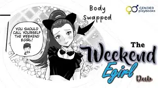 The Weekend Egirl | Dub Brother & Sister Bodyswapping Comic | GenderPlayBooks