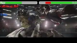 Thor vs Hulk with Healthbars / Coliseum Fight