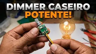 como fazer regulador de tensão caseiro #dimmer #pirovip