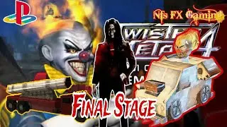 Twisted Metal 4 King Sweet Tooth final Stage 8 gameplay | Playstation 1 EPSXE