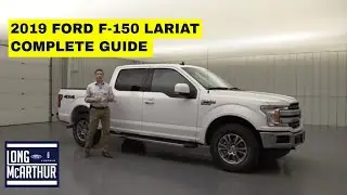 2019 FORD F-150 LARIAT COMPLETE - GUIDE STANDARD AND OPTIONAL EQUIPMENT