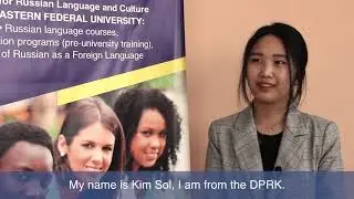 Study in Russia. Center for Russian Language and Culture at Far Eastern Federal University