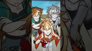 um… #genshinimpact #shorts #yoimiya #albedo #gorou #klee #genshin #art #funny