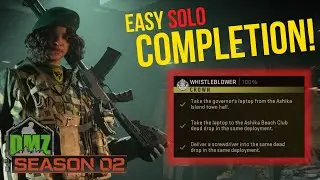 EASY Solo Whistleblower Mission Completion for Crown | Call of Duty Warzone 2.0 DMZ Season 2