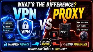 VPN vs Proxy Explained | What's the Difference?