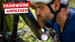 💨 Fahrwerk auf Gewicht einstellen | SAG ermitteln bei MTB & eMTB | Tutorial | Schnell erklärt