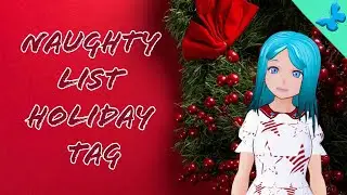 Authortube Naughty List Holiday Tag | Vlogmas Day 9 | Authortube