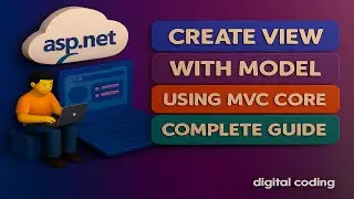 How to Create View with Model in ASP.NET Core MVC| ASP.NET Core MVC | Create View In Hindi Tutorial