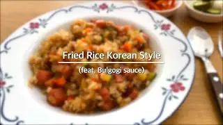 FRIED RICE KOREAN STYLE (Bokkeumbap)