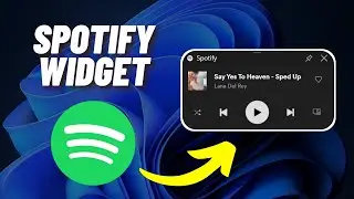 How To Add Spotify Widget On Windows 11