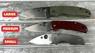 Spyderco Shaman vs. Native 5 vs. Lil Native