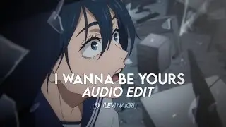 I wanna be yours - arctic monkeys (instrumental)「edit audio」