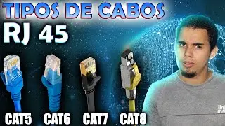 TIPOS DE CABOS DE REDE RJ 45