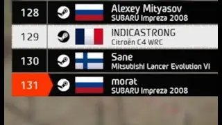 WRC greece parnassos 131 место по миру. Subaru impreza wrx sti grb.