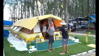 Camping em Garopaba é frequentado há anos por turistas