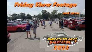 Myrtle Beach Mustang Week 2023 Friday footage!