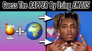 Guess The RAPPER By Using EMOJIS CHALLENGE!!