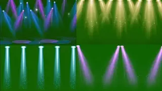 spotlight effect green screen|disco lights effect green screen|concert stage lights green screen