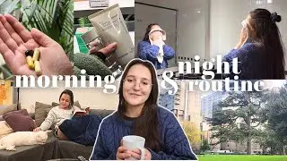 morning and night routine reset | skincare, supplements, simple self-care habits