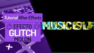 😵 Cómo hacer un EFECTO GLITCH en AFTER EFFECTS -  TUTORIAL EFECTO GLITCH 🧿