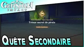 #GenshinImpact • Quête Trésor secret de pirate  ►【Genshin Impact】