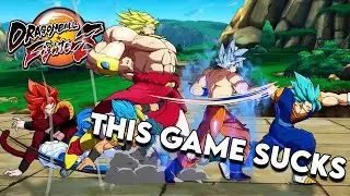 the video ends when i regret playing DBFZ.