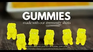 100% Natural Vitamin C Gummies (Gelatin-Free Plant-Based Option) #diycandy #immuneboost #gummybear