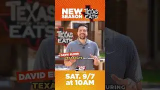 🔥 NEW SEASON! 🔥 Get ready for the NEW season of Texas Eats on SAT, Sept 7 at 10AM on ABC KSAT 12!