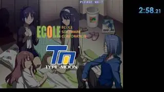 Melty Blood (Arcade) - ANY% 2:58 - H-Seifuku