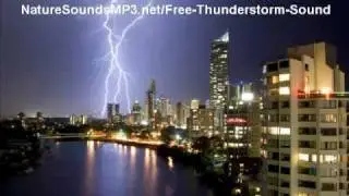 Thunderstorm sounds