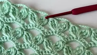 Very Easy Crochet Shawl,Baby Blanket Pattern For Beginners / Knitting Blanket Patterns #crochet