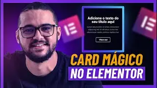 How to create a MAGIC CARD in ELEMENTOR with LIGHT EFFECTS | Elementor PRO + CSS