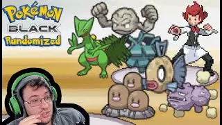 CHILI With The Crazy Pokemon |Pokemon Black Randomized ALOT!!! | I have never played this before ! |