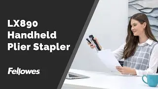 Fellowes LX890™ Handheld Plier Stapler, 40 Sheet