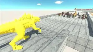Escape from Yellow Zilla - Animal Revolt Battle Simulator
