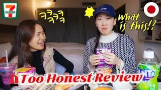 Honest Review of 🇯🇵Japanese Convenience Store Food 🍱 || w/Korean Mom