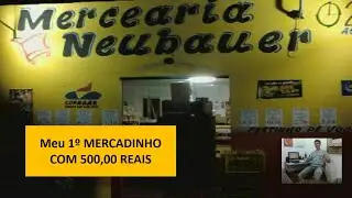 Meu 1º Mercadinho sem dinheiro (SEGURO DESEMPREGO)